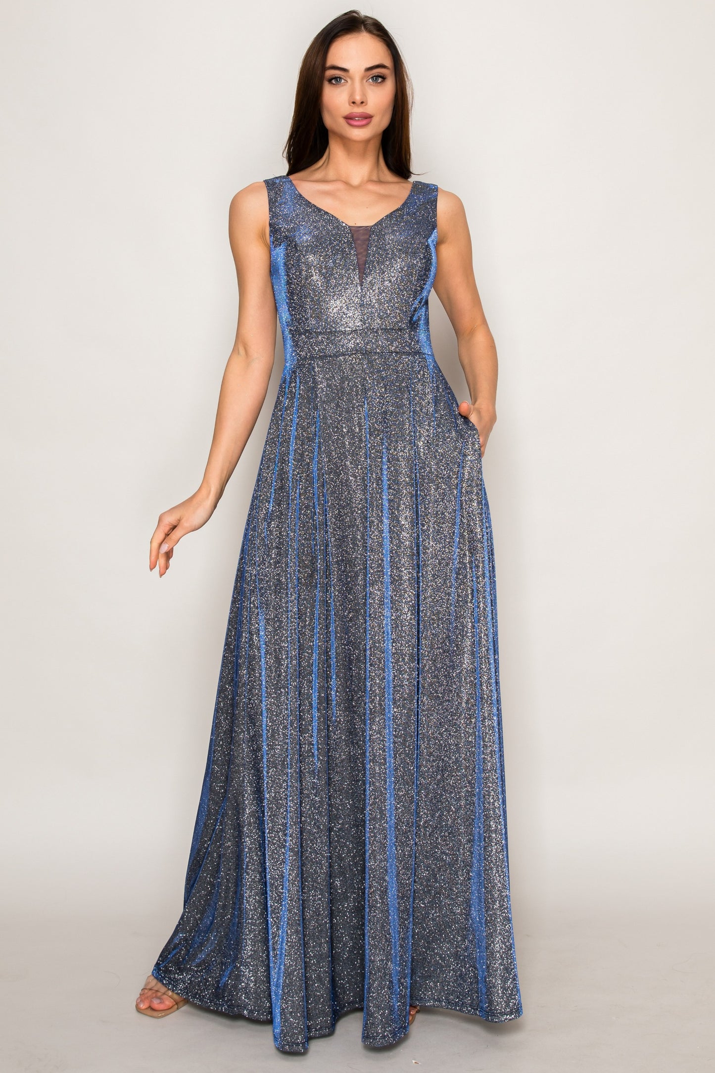 NAVY/SILVER
